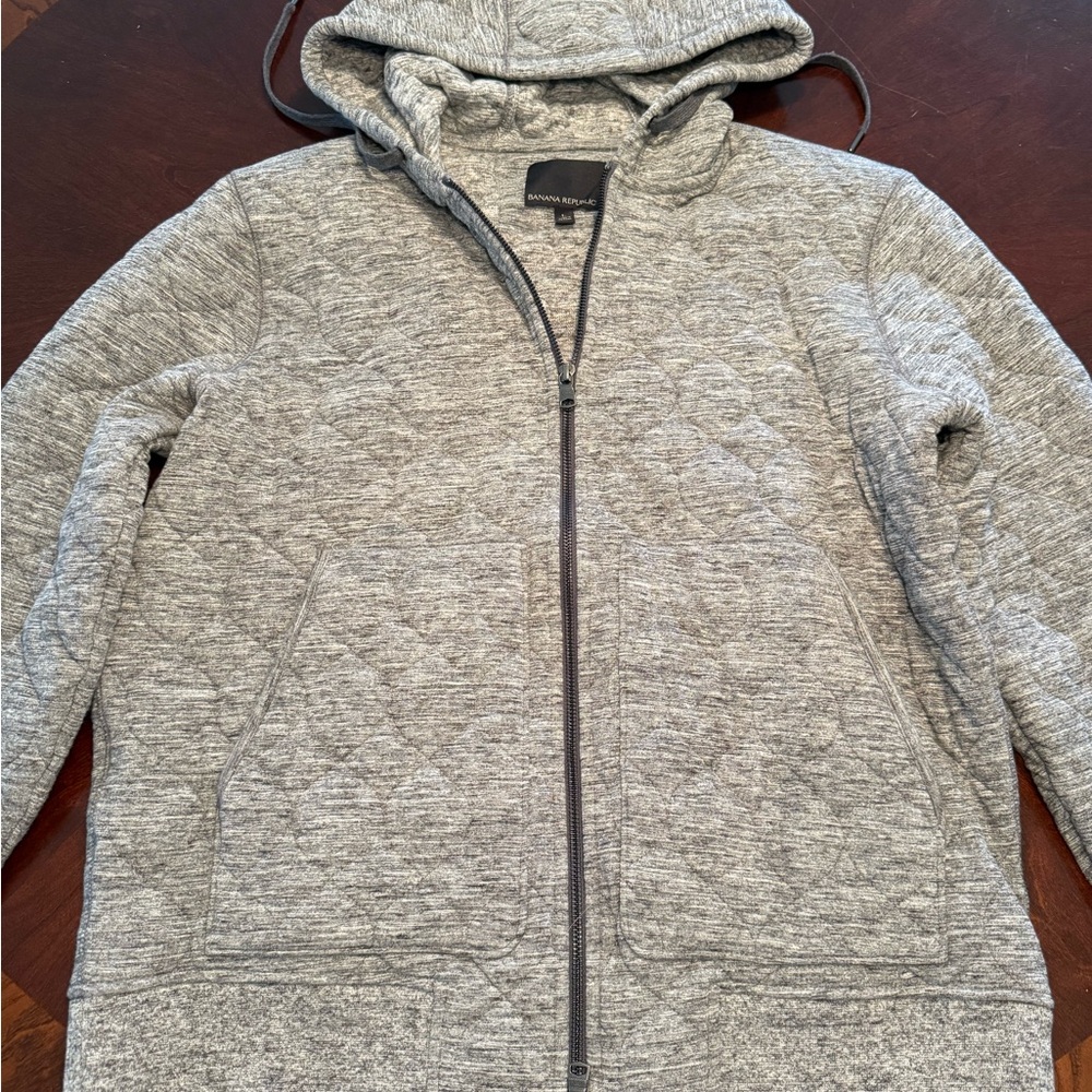 Banana Republic Gray Lightweight Jacket